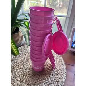 Lowe’s pink mini buckets set of 10 with lids